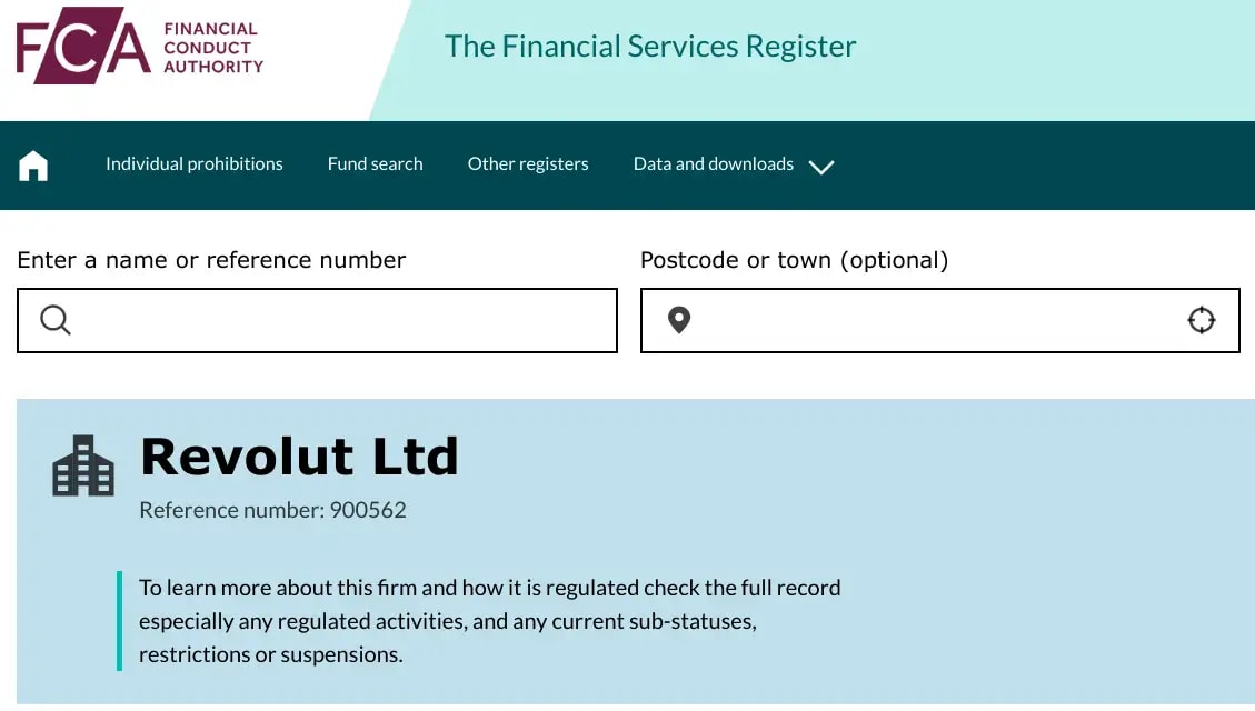 Financial Conduct Authority