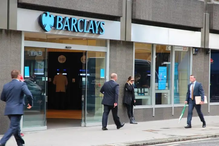 A Barclays branch